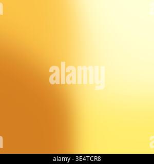 Warm gold gradient background with soft light and abstract minimal design for elegant projects Stock Photo