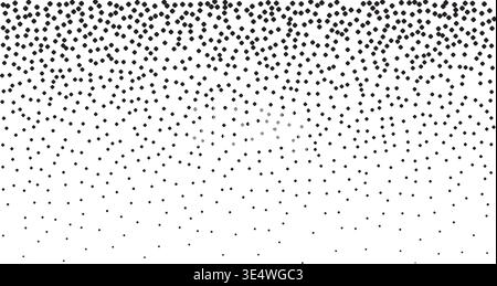 Stippling gradient, noise gradient background, stipple effect made by abstract shapes. Noise gradient texture background. Stock Vector