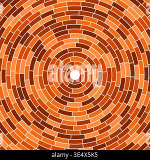 Abstract pattern. Medium weight. Segments centered. Large padding. Solid cells in frame. Artistic vector image. Stock Vector