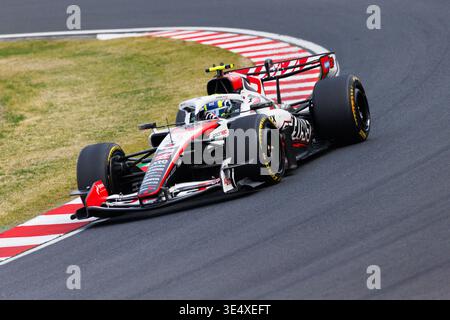 Suzuka, Japan. 29th Mar, 2026. Oliver Bearman of Great Britain drives the (87) TGR Haas F1 Team VF-26 during the F1 Grand Prix of Japan at the Suzuka Grand Prix Circuit in Suzuka, Japan. Credit: SOPA Images Limited/Alamy Live News Stock Photo