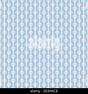 Dense Vertical Fleur De Lis Chains Stock Vector