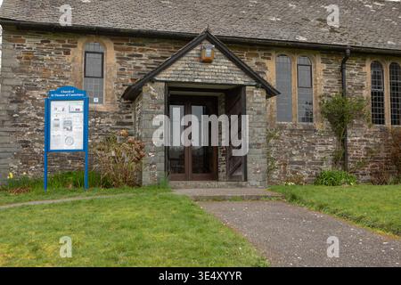 St Thomas of Canterbury's Church, Camelford, Cornwall, 2026 Stock Photo