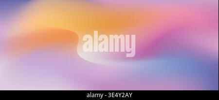 Blurred pastel pink colors mesh background with wavy lines Stock Vector