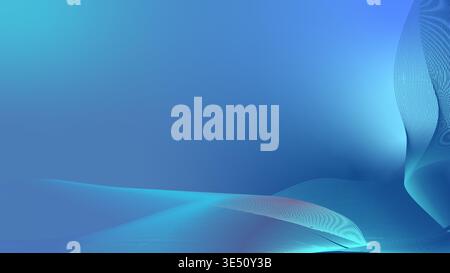 Minimal Abstract fluid Blue gradient colorful background design Stock Vector