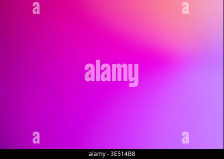 Abstract soft pink and purple gradient background. Vibrant magenta and violet blurred backdrop for modern graphic design. Stock Photo