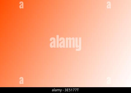 Orange smooth gradient. Bright vector background. Vibrant color texture. Soft corner light. Manual vector only. No autotrace used. Stock Vector