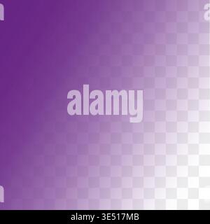 Purple gradient background. Checkerboard grid texture. Vector backdrop design. Light corner effect. Manual vector only. No autotrace used. Stock Vector