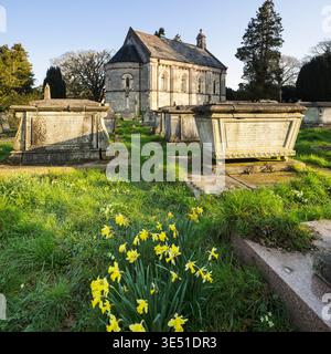 The Anglican Chapel in Southampton Old Cemetery, Southampton, UK Stock Photo