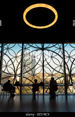 People in the Library of Birmingham, Birmingham, UK 2026 Stock Photo