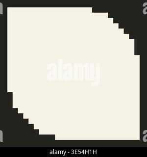 Pixel Shapes 49 2000 2000 Stock Vector