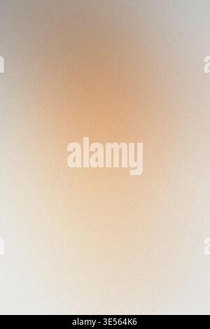 Beige noise gradient background with paper texture Stock Photo