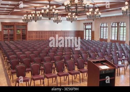 Large meeting room, Philadelphia USA Stock Photo