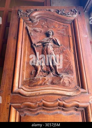 Carved Wooden Door Of The Chapel Of Saint John The Baptist In The Old carved-wooden-door-of-the-chapel-of-saint-john-the-baptist-in-the-old