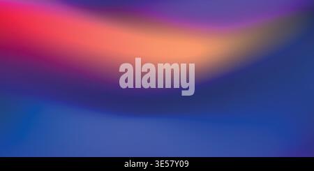 Trendy abstract rainbow blurred background. Smooth watercolor vector illustration for web, template, posters, card, banner. Pastel colors gradient Stock Vector