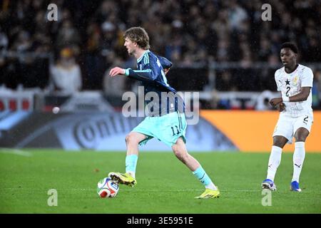 Football; Season 2025/2026; Season 2025/26; Friendly match; Friendly game; Germany against Ghana on March 30, 2026 in Stuttgart. UBz: 11 Nick Woltemade, Germany. Stock Photo