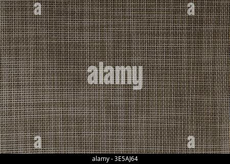 detail of the plastic fabric weave on a chair close up Stock Photo