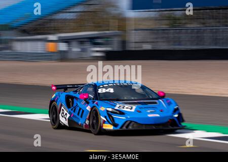 SIlverstone, UK, 31st March, 2026, Marc Warren & Jack Brown in a ...