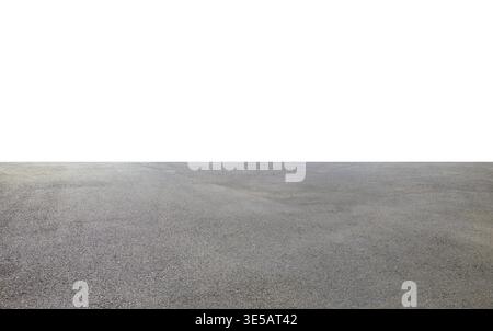 Asphalt road surface providing a textured foreground and ample copy space Stock Photo