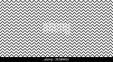 Seamless herringbone twill pattern with geometric zigzag lines. Classic woven fabric texture in black and white for modern textile design and menswear twill applications. Stock Vector