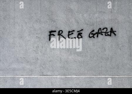 Free Gaza graffiti Stock Photo