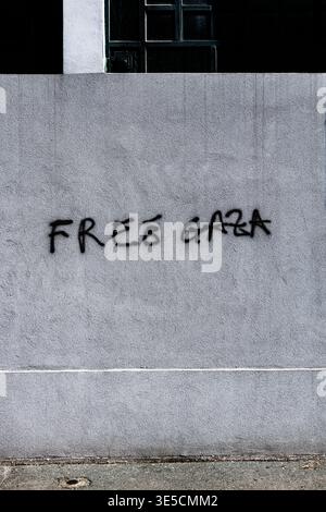 Free Gaza graffiti Stock Photo