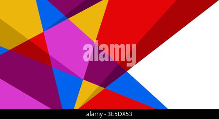 Abstract background colorfull for banner or cover design vector Stock Vector