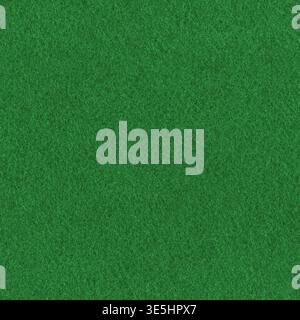 Green fabric background. Casino game play surface – poker, pool, blackjack, snooker. Arts and crafts tileable seamless texture. Stock Photo