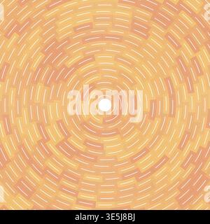 Segments centered. Abstract pattern. Outline net style. Lightweight. Inner frames. Creative vector illustration. Stock Vector