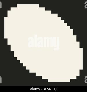 Pixel Shapes 49 2000 2000 Stock Vector