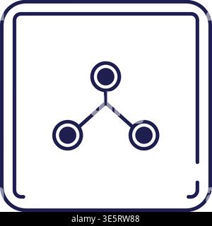 Modern Business, Communication, and Technology Flat Vector Icons Collection Stock Vector