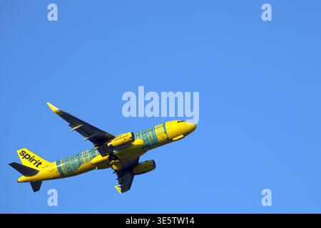 Spirit Airlines Airbus A320-232 D-AUAF Stock Photo - Alamy