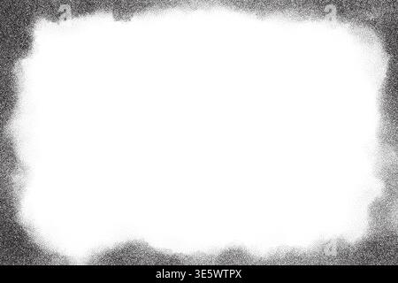 Noise gradient background with grain effect with stipple dots. Halftone pattern and vintage texture for abstract poster designs. Vector stipple shadow Stock Vector