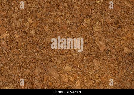 Cork board close-up macro texture Stock Photo