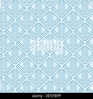 Seamless pattern with triangle decoranive art print. Polygonal rainbow mosaic background. Abstract vector illustration. Triangular graphic Simple Stock Vector