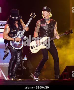 MONTERREY, MEXICO - MARCH 28: Guns n Roses performs, during the second ...