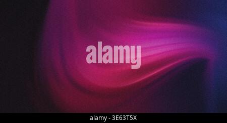 Dynamic abstract composition featuring vibrant pink and purple swirling shapes against a dark, textured background, creating a bold and captivating vi Stock Photo
