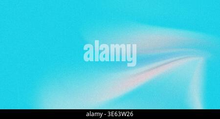 Soothing abstract artwork featuring soft blue background with white curved lines and shapes and a textured effect Stock Photo