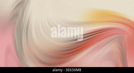 This image features another vibrant abstract artwork with swirling patterns of pink, orange, and gray hues, creating a dynamic and expressive piece of Stock Photo