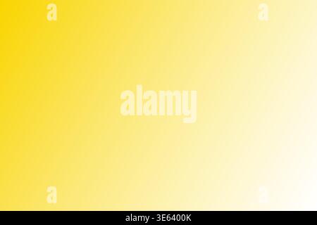 Yellow gradient background. Bright light Vector. Diagonal color transition. Smooth sun texture. Manual vector only. No autotrace used. Stock Vector