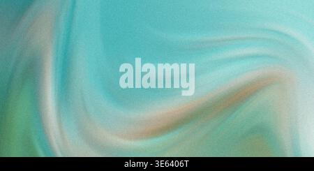 Soothing abstract image featuring swirling patterns of teal and brown on a textured surface with a mix of light and dark shades and subtle gradient Stock Photo