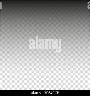Black gradient texture. Checkerboard background Vector. Vertical light transition. Dark shadow style. Manual vector only. No autotrace used. Stock Vector