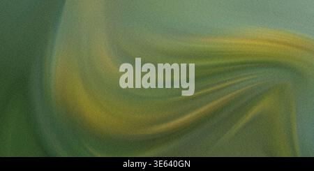 Green and yellow abstract background with a swirling pattern and textured surface, featuring bright and natural colors. Stock Photo