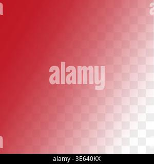 Red gradient texture. Checkerboard background Vector. Diagonal light transition. Vivid color style. Manual vector only. No autotrace used. Stock Vector