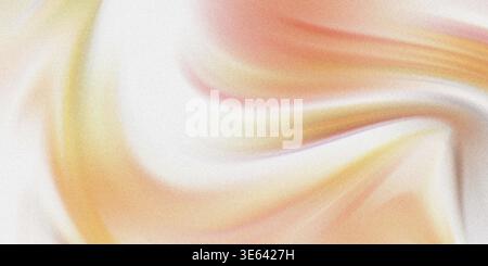 This vibrant abstract art piece features swirling patterns of orange, yellow, and pink hues, creating a sense of movement and energy on a white backgr Stock Photo