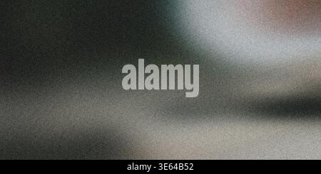 This image presents a dark gradient background with a grainy texture and a blur effect, transitioning from dark to light shades of gray, brown, and gr Stock Photo