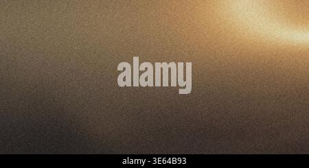 Brown gradient background with yellow light effect on textured surface, transitioning from dark brown to light brown with a yellow glow on the right s Stock Photo