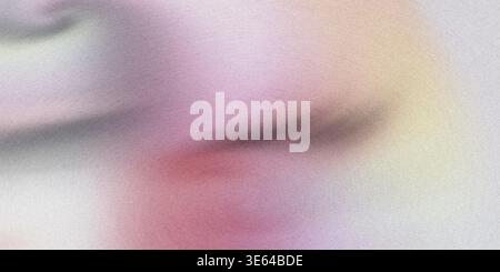 This image features a vibrant abstract composition with a blend of pink, yellow, and red colors. The colors are softly blended, creating a smooth tran Stock Photo