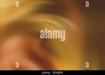 Vibrant abstract artwork featuring swirling patterns of yellow, orange, and pink on a textured, gradient background with a mix of warm and cool tones, Stock Photo