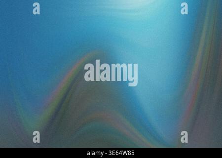 This image showcases vibrant blue and green textured shapes with rainbow accents, creating a dynamic and eye-catching visual effect Stock Photo