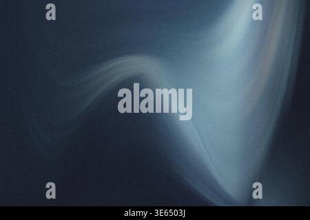 Dark blue fabric texture with a white light reflection on its surface, creating a subtle contrast and a sense of depth in the image composition. Stock Photo